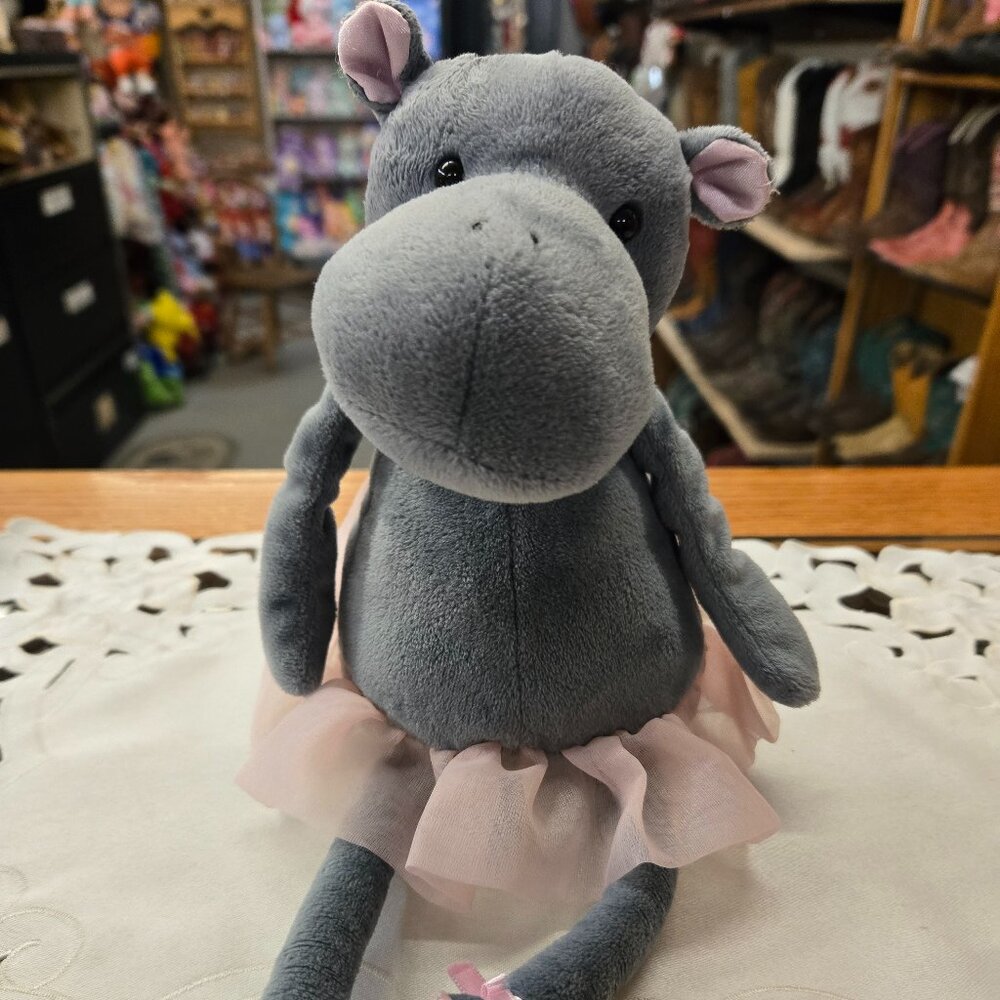 Sweet Dancing Darcy retired Jellycat ballerina Hippo